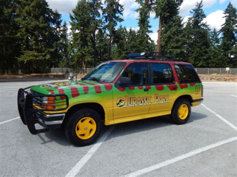 1993 Ford Explorer Jurassic Park Replica No Reserve Professional Wrap