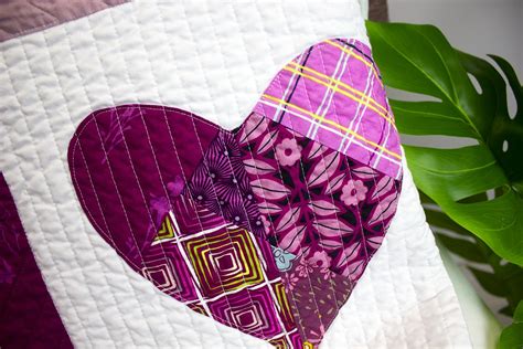 Paper Pieced Heart Quilt For Valentines Day And Beyond Sulky