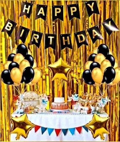 Paper Birthday Party Supply Theme Golden At Rs 150pack In Delhi Id