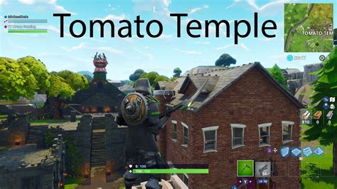 Fortnite Tomato Temple Gameplay Tomato God Is Here Youtube