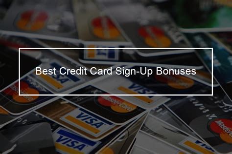 Top 5 Credit Cards With Large Sign Up Bonuses Top Financial Resources
