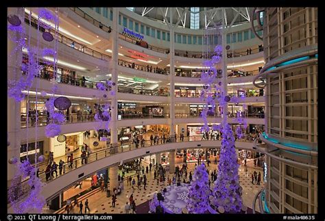 The management have a very tight policy of keeping the mall fresh by making sure that new shops are given the opportunity to open to offer something new to shoppers. Picture/Photo: Inside Suria KLCC shopping mall. Kuala ...
