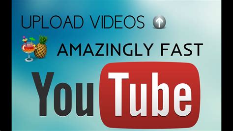 HOW TO UPLOAD VIDEOS AMAZINGLY FAST ON YOUTUBE ! (REALLY WORKS) - 2017/ ...