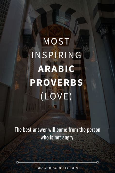 top 37 most inspiring arabic proverbs love