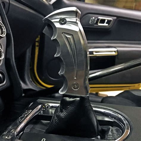 2015 2018 Mustang Gt Upr Billet Automatic 6r80 Shifter Handle