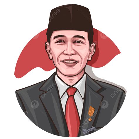 Ilustrasi Presiden Republik Indonesia Jokowi Presiden Jokowi Joko