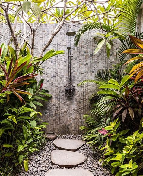 Nobody Does An Outdoor Shower Like Bali And This One Is Pretty Special
