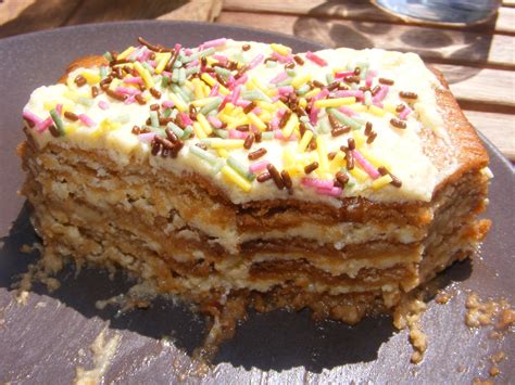 Un gateau aux petits beurre pour 12 personnes