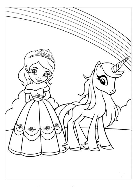 Princesa Ariel Para Colorear Imprimir E Dibujar Dibujos Colorearcom