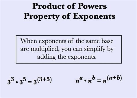 Product Of A Power Property For Exponents Tutorial Sophia Learning