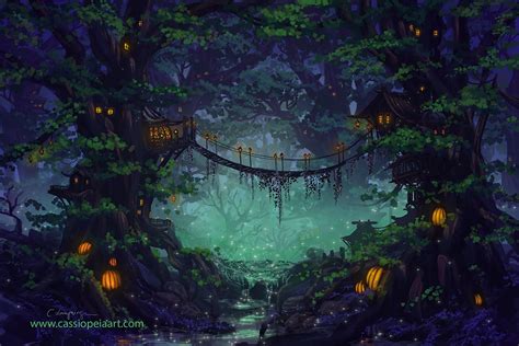 Cassiopeia Art Elf Forest