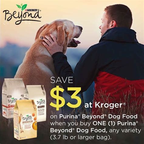 If you've read my other purina reviews you'll know i'm not a fan, but purina beyond is actually pretty good. Purina Beyond Dog Food Savings at Kroger