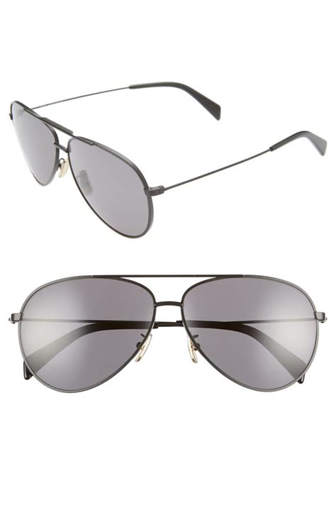 Celine 61mm Polarized Aviator Sunglasses Nordstrom