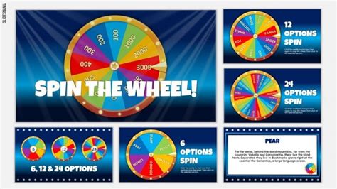 Spin The Wheel Free Spinner Powerpoint Template Slidesmania