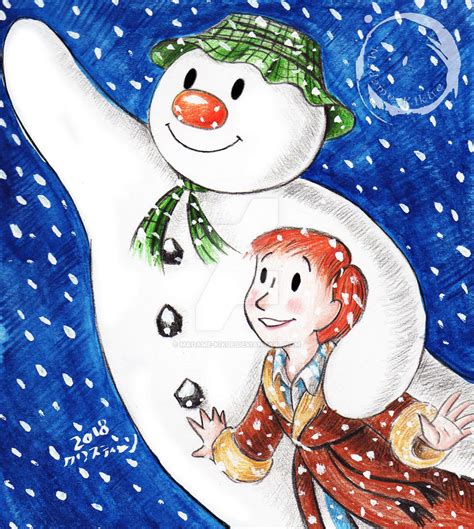 The Snowman By Madame Kikue On Deviantart