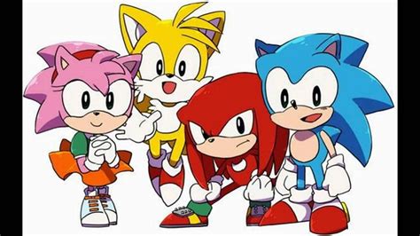 Classic Tails Classic Sonic Tails Knuckles And Amy Youtube Cómo