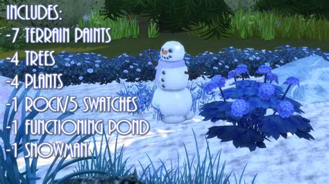 Sims 4 Cc Winter Wonderland Set