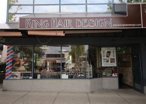 She explains that there was no really straight hair on set. King Hair Design North Vancouver Business Story