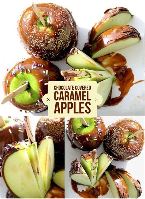 Chocolate Dipped Caramel Apples Doughmesstic