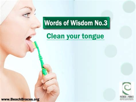 Clean Your Tongue Correctly