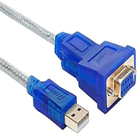 Dtech Usb To Serial Rs232 Female Adapter Cable Db9 Rs 232 To Usb 20
