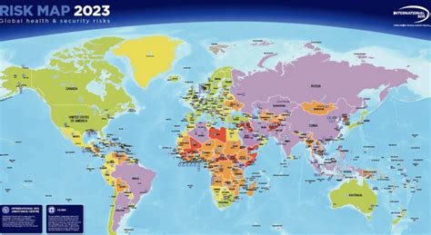 International Sos Aktualisiert Welt Risikokarte Destinations