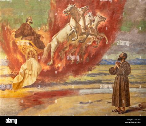 The Prophet Elijah And The Fiery Chariot Immagini E Fotografie Stock Ad