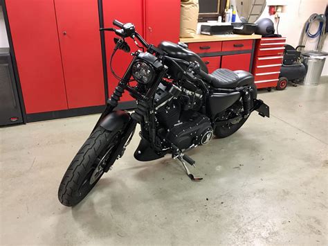 Harley Davidson Sportster Iron 883 Custom Bobber Umbau Umbau