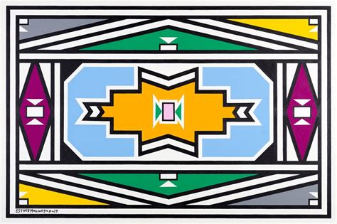 ‘i Will Continue To Paint Until I Am No More Esther Mahlangu