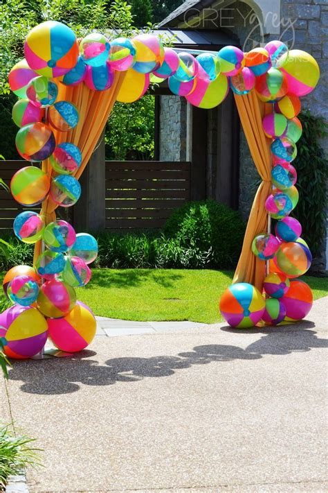 But most importantly, they need to make sure it's something that's appropriate for the event, setting, and company culture. GreyGrey Designs | Luau party decorations, Pool party ...