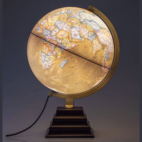 Peninsula Ii Globe Illuminated Waypoint Geographic