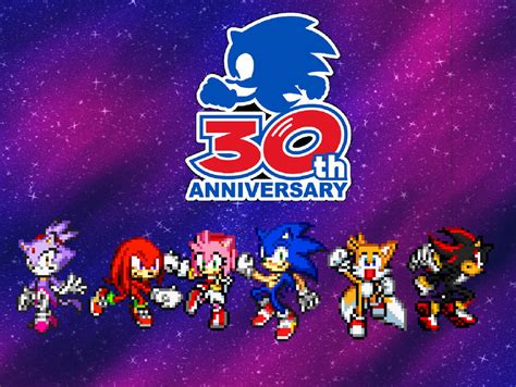 Sonic 30th Anniversary By Herothehedgehog999 On Deviantart