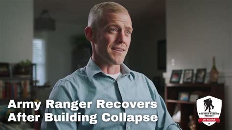 Army Ranger Recovers After Building Collapse Combat Stigma Wounded