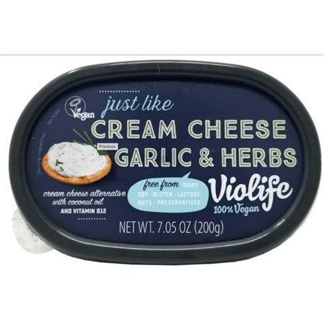 Violife Just Like Cream Cheese 705oz Assorted Flavors