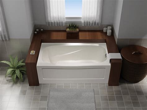 .with right hand drain, home /hotel project popular used soaking acrylic freestanding bathtub, bathtub 4) the surface of the tub will be packed by transparent film and then thick bubble film. Mirolin Tuscon 3 Acrylic Soaker Bathtub, Right Hand | The ...