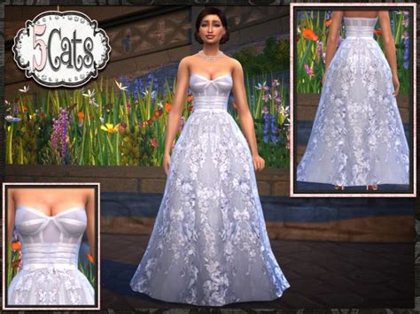 Brides And Bridesmaid Wedding Collection At 5cats Sims 4 Updates