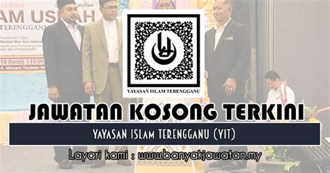 12.02.2019 sidang media yab dr ahmad samsuri mokhtar berkaitan isu viral 'counter services' yayasan terengganu selepas merasmikan majlis anugerah sarjana. Jawatan Kosong di Yayasan Islam Terengganu (YIT) - 2 ...
