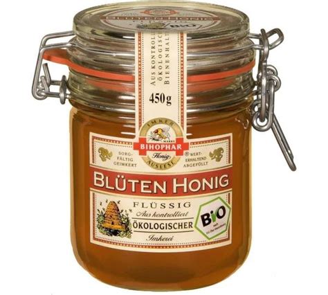 Bihophar Blüten Honig Mit Bio Siegel Flüssig Im Test 1 6 Gut
