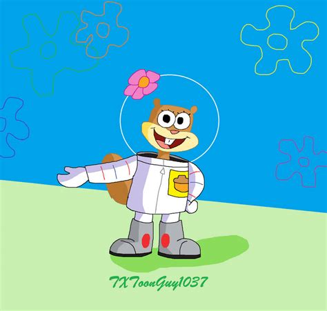 Spongebob Squarepants Sandy Cheeks By Txtoonguy1037 On Deviantart