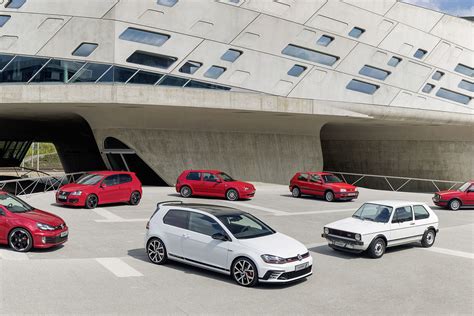 Generation Gap Ranking Each And Every Vw Golf Gti Generation Driving