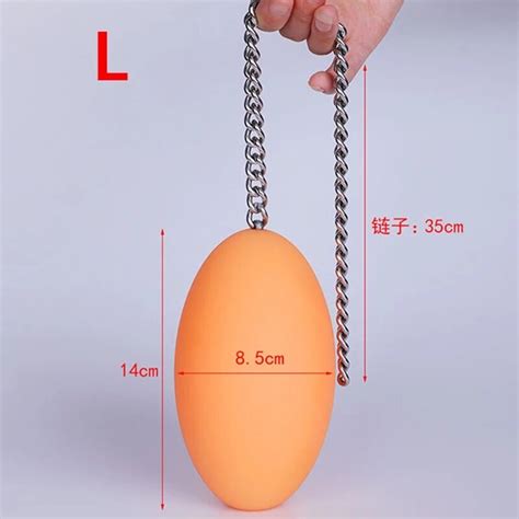 New Huge Anal Ball Dilator Vaginal Anus Expansion Egg Luminous Silicone