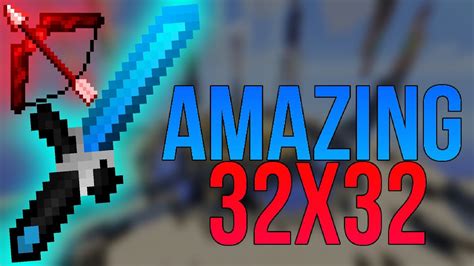 Amazing 32x32 Pvp Texture Pack For Minecraft Youtube
