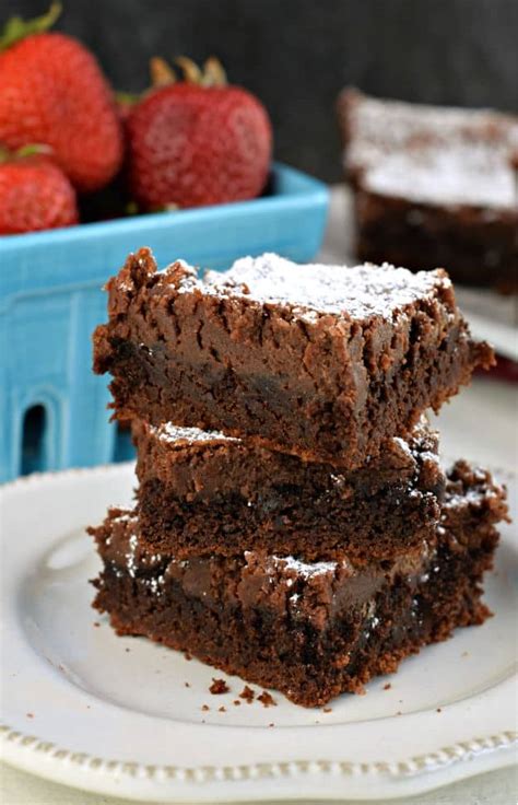 Cake Mix Brownies Recipe Shugary Sweets
