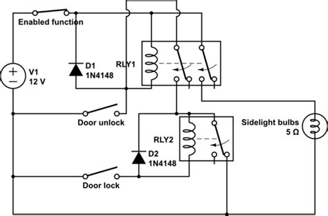 Electrical How To Unlatch Relay With Relay Valuable Tech Notes