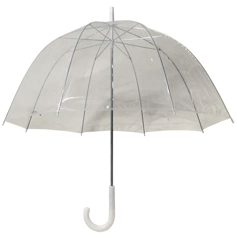 Clear Bubble Umbrella Dome Shape Umbrella See Through Umbrella Clear