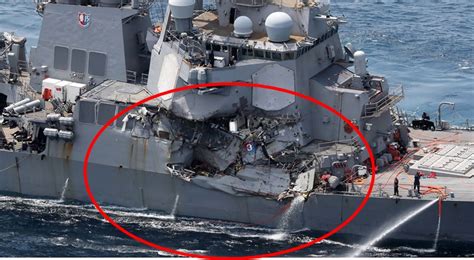 Us Navy Probes Destroyer Crash That Killed Seven In Japan
