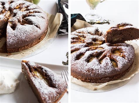 Saftiger Schokoladen Birnen Kuchen Rezept | i Heart Alice ...