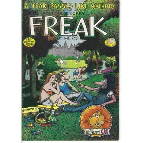 A Year Passes Like Nothing Freak Brothers Comic The Fabulous Freak Brothers