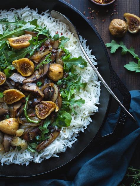 It has a distinctive aroma and, when cooked, each grain should remain separate, giving a light, fluffy result. Portobello Fig and Feta Skillet Rice - Taste Love and Nourish