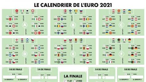 Get video, stories and official stats. Euro 2021 : Télécharger le calendrier complet en pdf | CNEWS